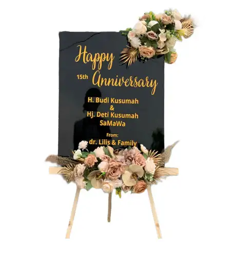 Papan Bunga Akrilik Dorogowok