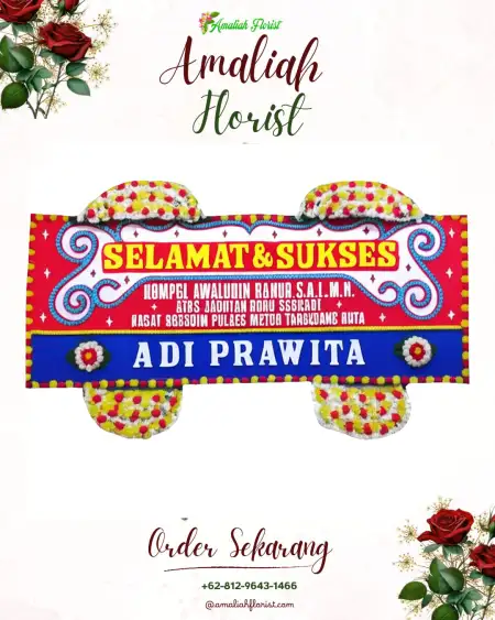 Papan Bunga Ucapan Selamat Dorogowok